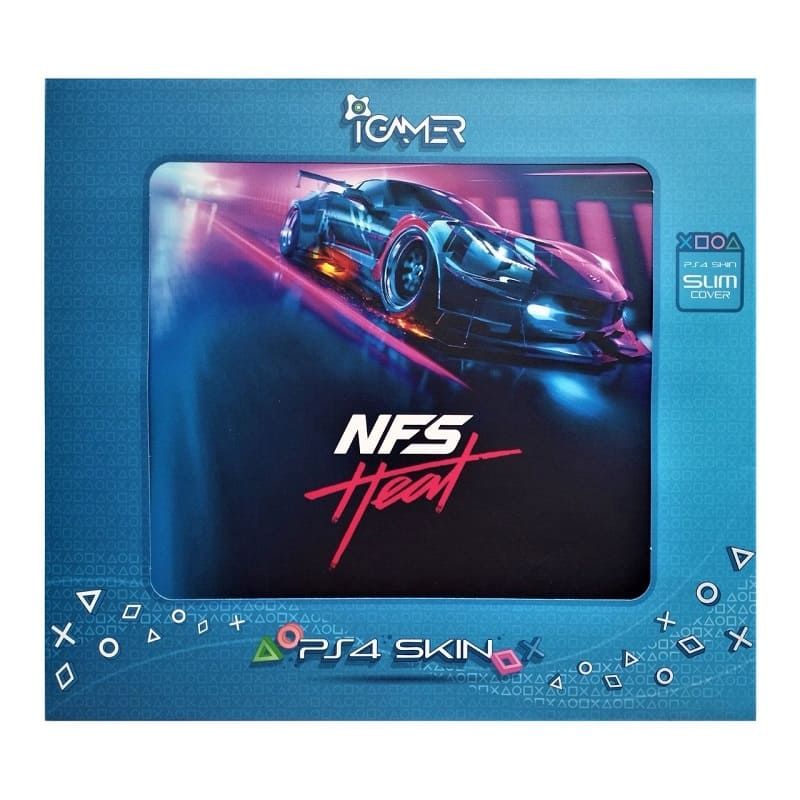 کاور اسکین ps4 اسلیم طرح ماشین مسابقه ای