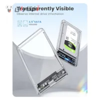 باکس هارد برای SSD مدل شفاف USB 3.0 باکس هارد برای SSD مدل شفاف USB 3.0
